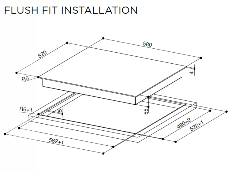 Induktsioonplaat Faber FCH 64 BK KL - Pilt 4