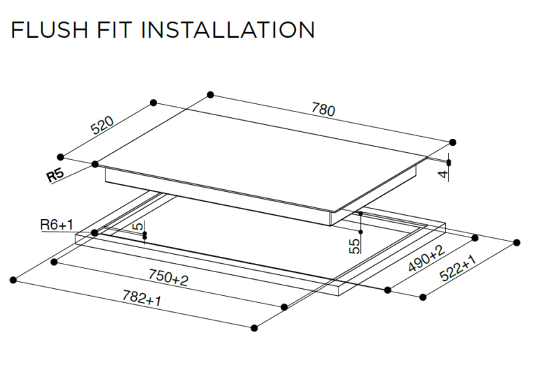 Induktsioonplaat Faber FCH 84 BK KL - Pilt 4