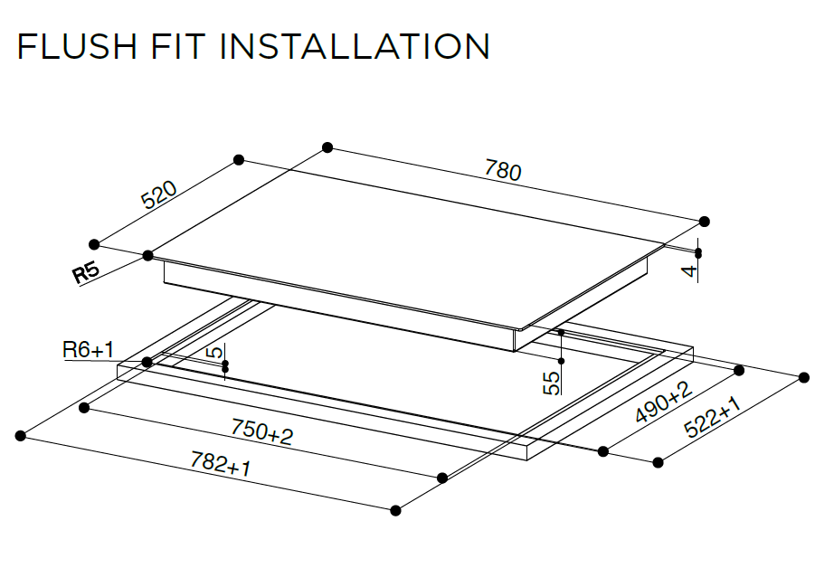 Induktsioonplaat Faber FCH 84 BK KL