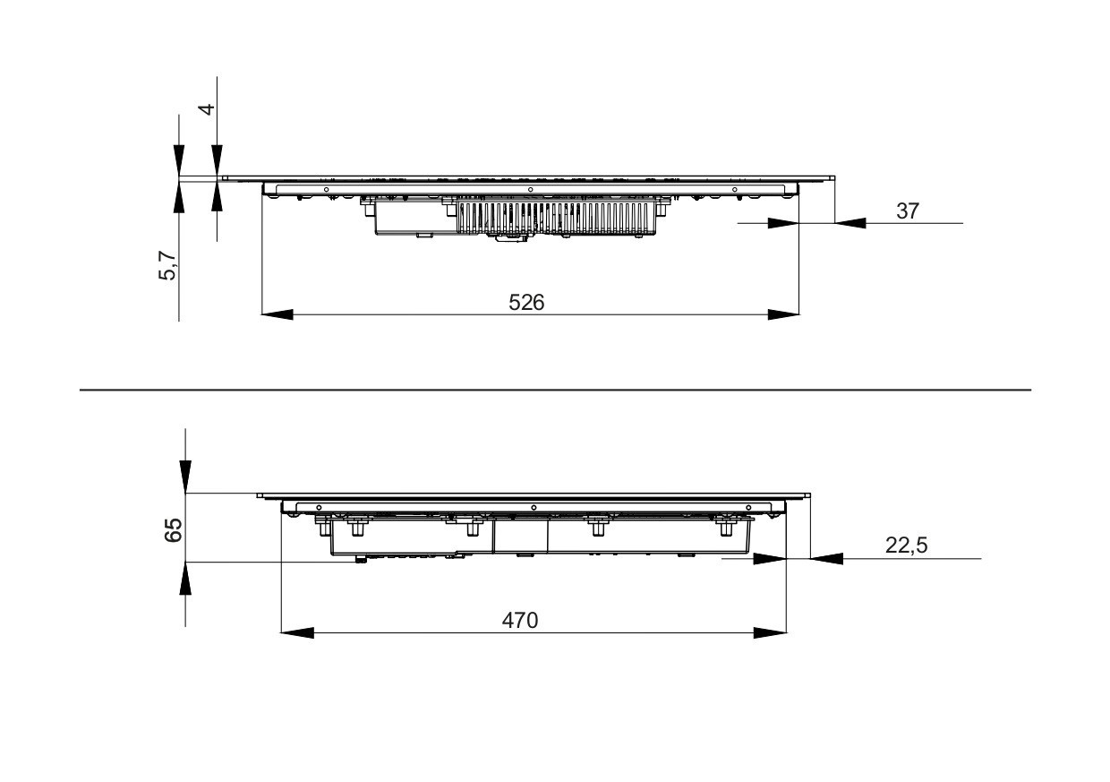 Induktsioonplaat Greentek GIE60BSL SmartLink - Pilt 3