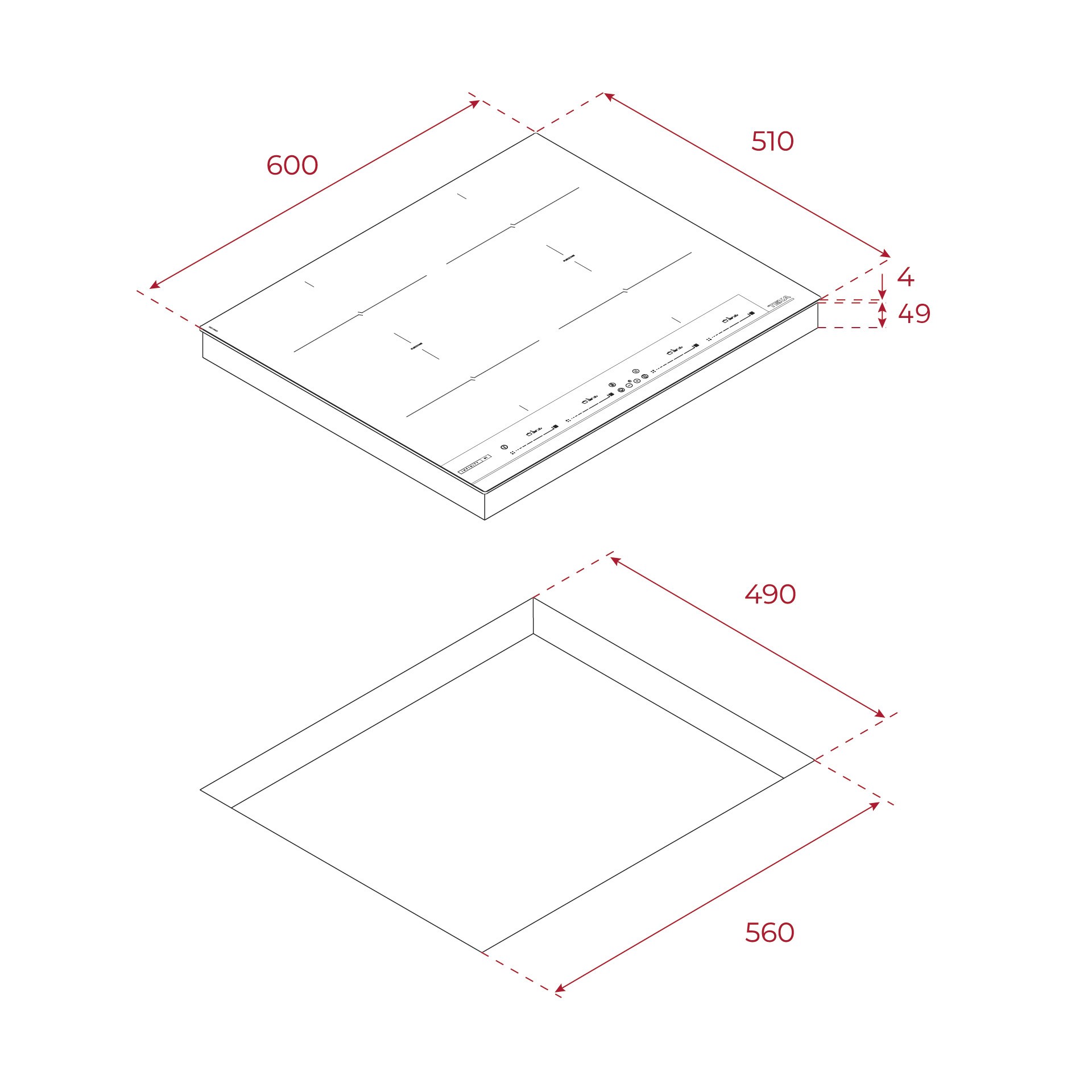 Induktsioonplaat Teka IBF 64-G1 MSP BM