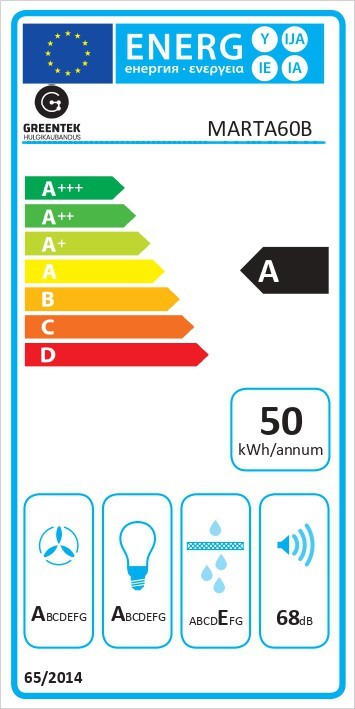 Õhupuhastaja Greentek MARTA60B must - Pilt 4