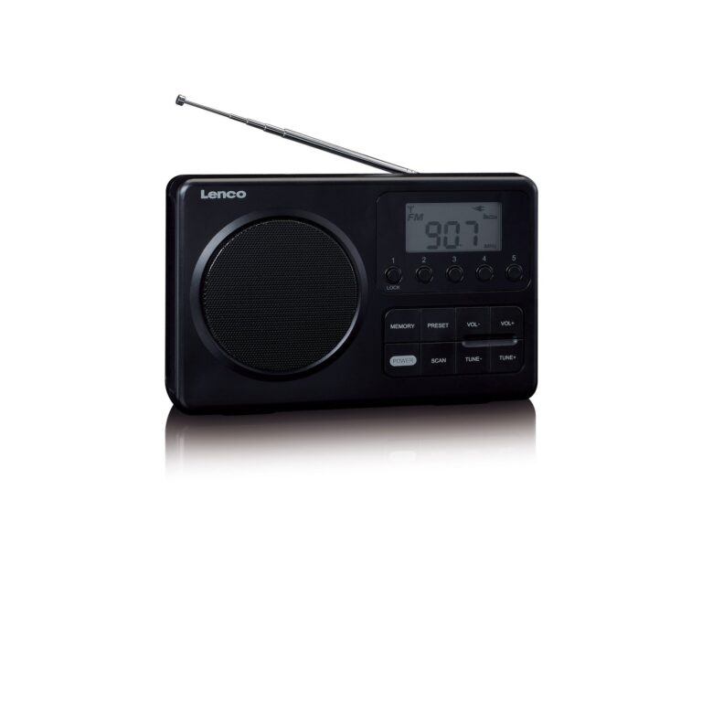 Raadio Lenco MPR035BK, must - Pilt 2