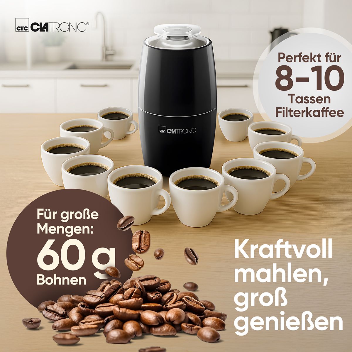 Kohviveski Clatronic KSW3806