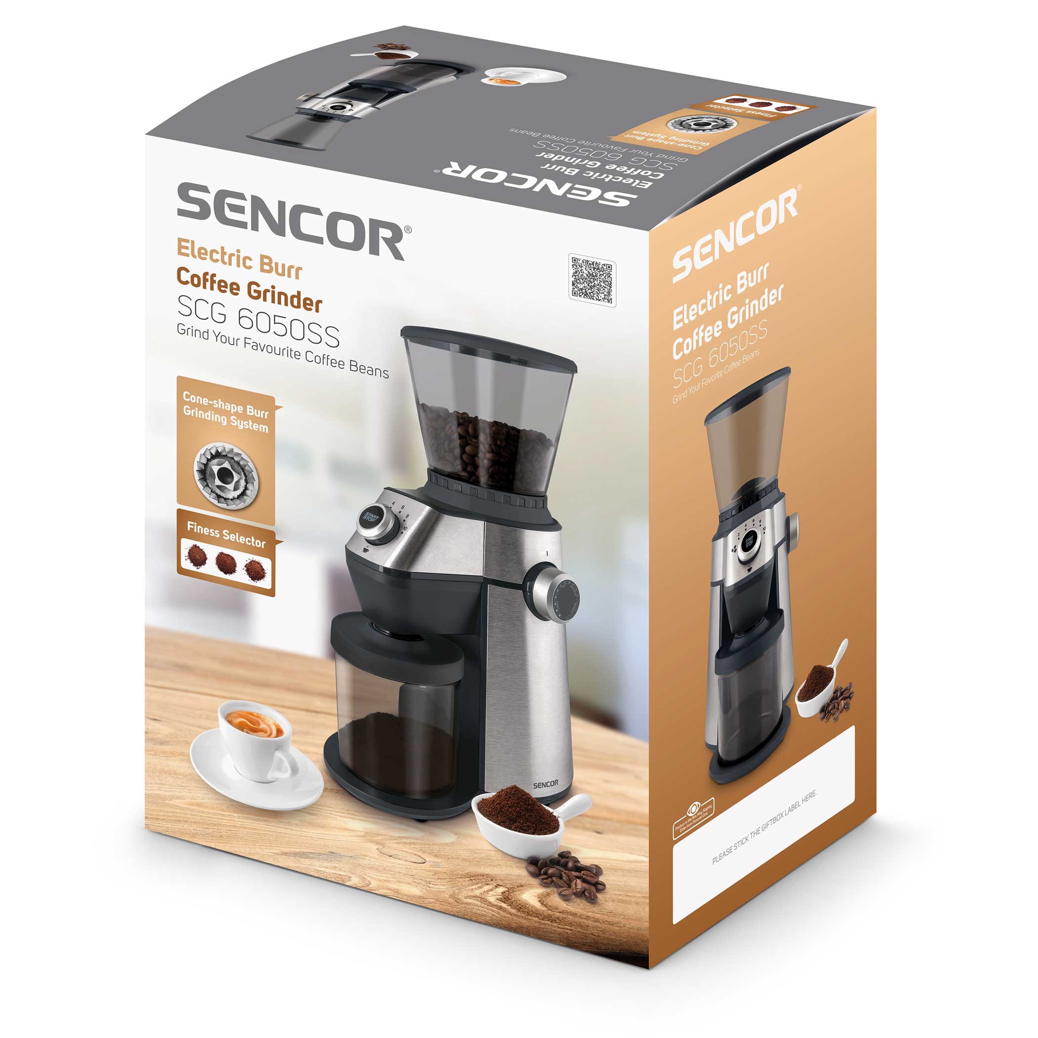 Kohviveski Sencor SCG6050SS