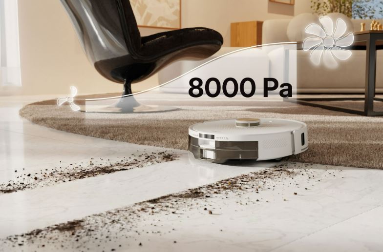 Robottolmuimeja tühjendusjaamaga Sencor SRV9485WH