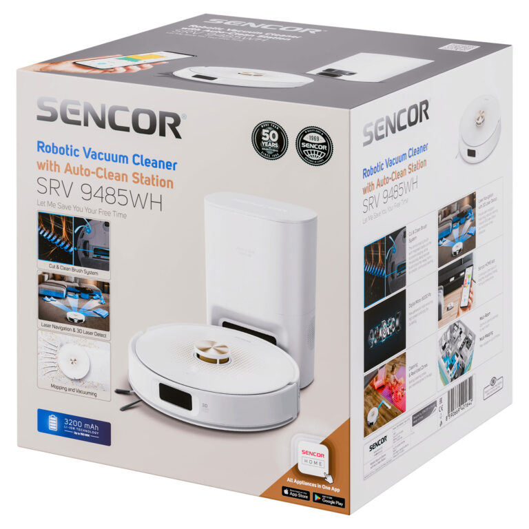 Robottolmuimeja tühjendusjaamaga Sencor SRV9485WH - Pilt 20