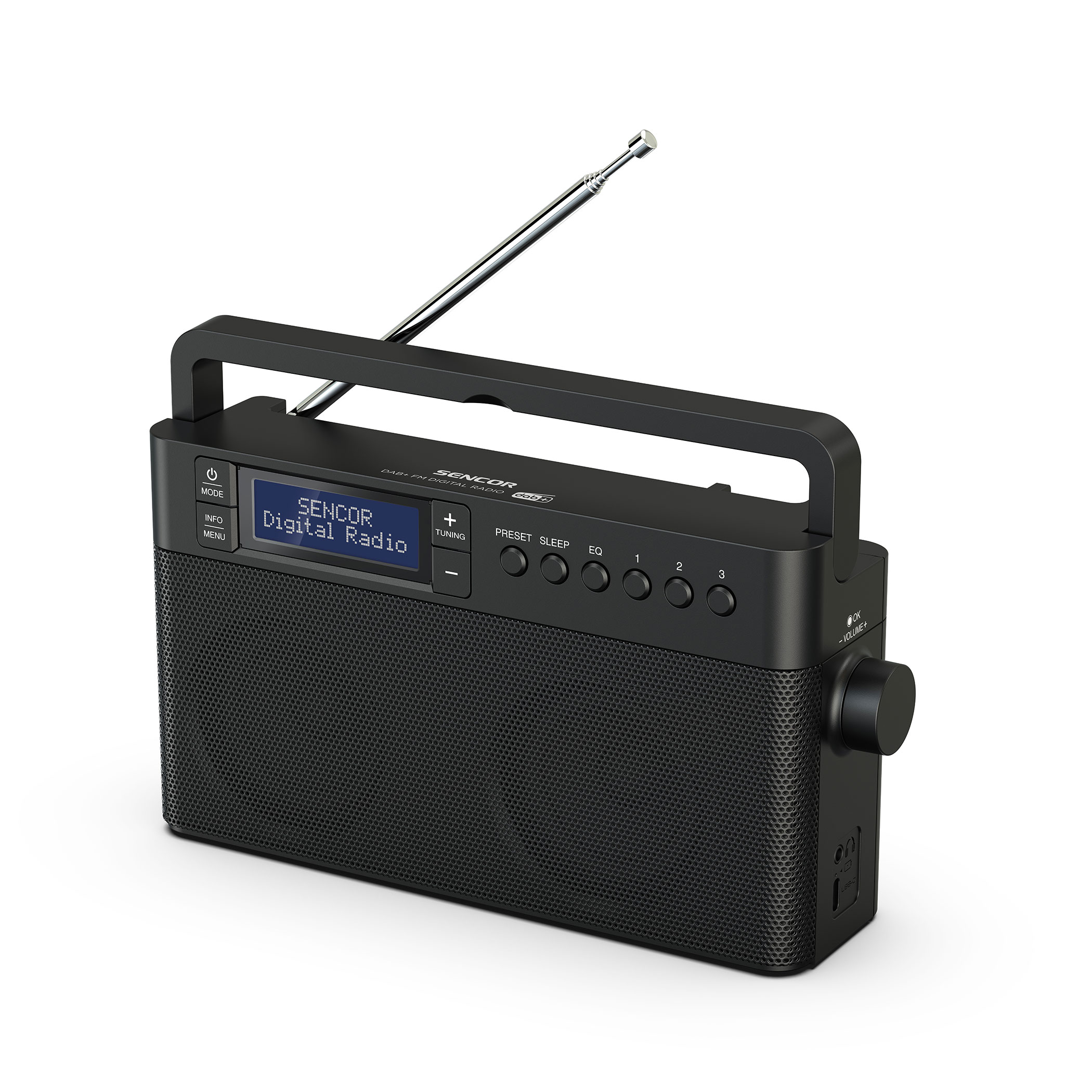 Raadio DAB/ FM/ BT Sencor SRD7810