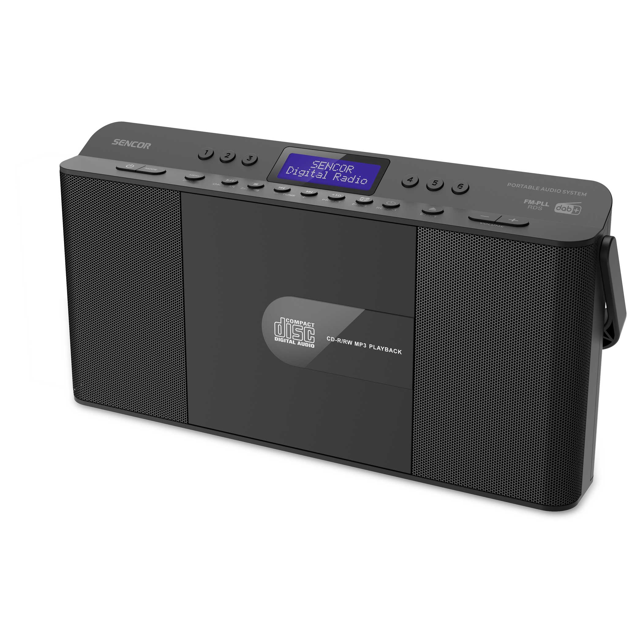 Raadio DAB+, Bluetooth, Sencor SPT7500DB