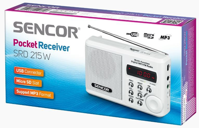 Raadio Sencor SRD215W - Pilt 2