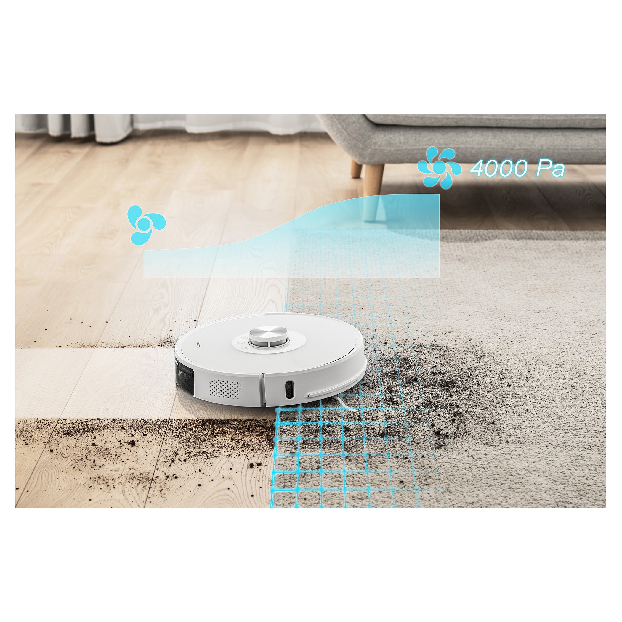 Robottolmuimeja Sencor SRV9350WH