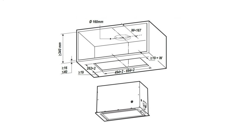 Õhupuhastaja Whirlpool WCT364FLBX - Pilt 5