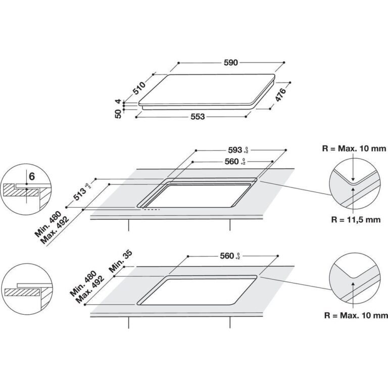 Induktsioonplaat Whirlpool WLB6860NES - Pilt 6