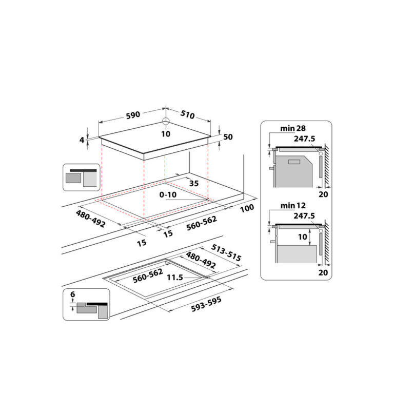 Induktsioonplaat Whirlpool WTX6019DCF - Pilt 6