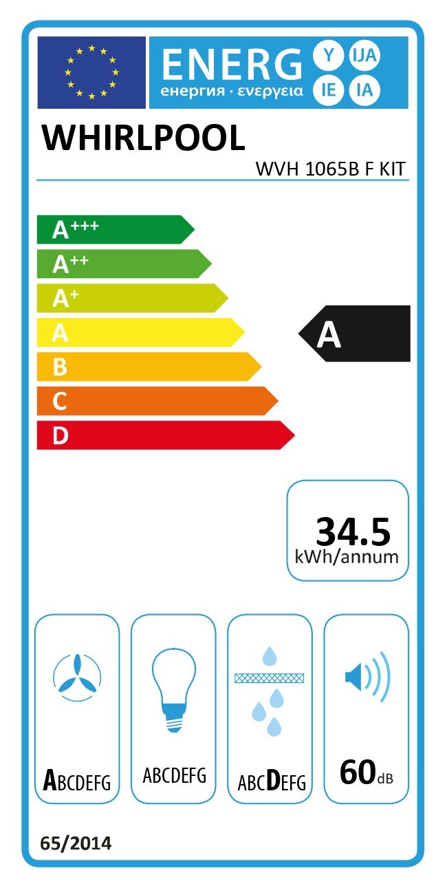 Induktsioonpliidiplaat koos õhupuhastajaga Whirlpool WVH1065BFKIT - Pilt 6