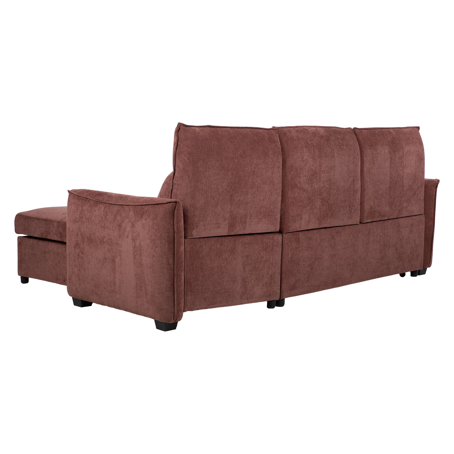 Nurgadiivanvoodi SCALA 244x155/88xH102cm, tumeroosa - Pilt 6