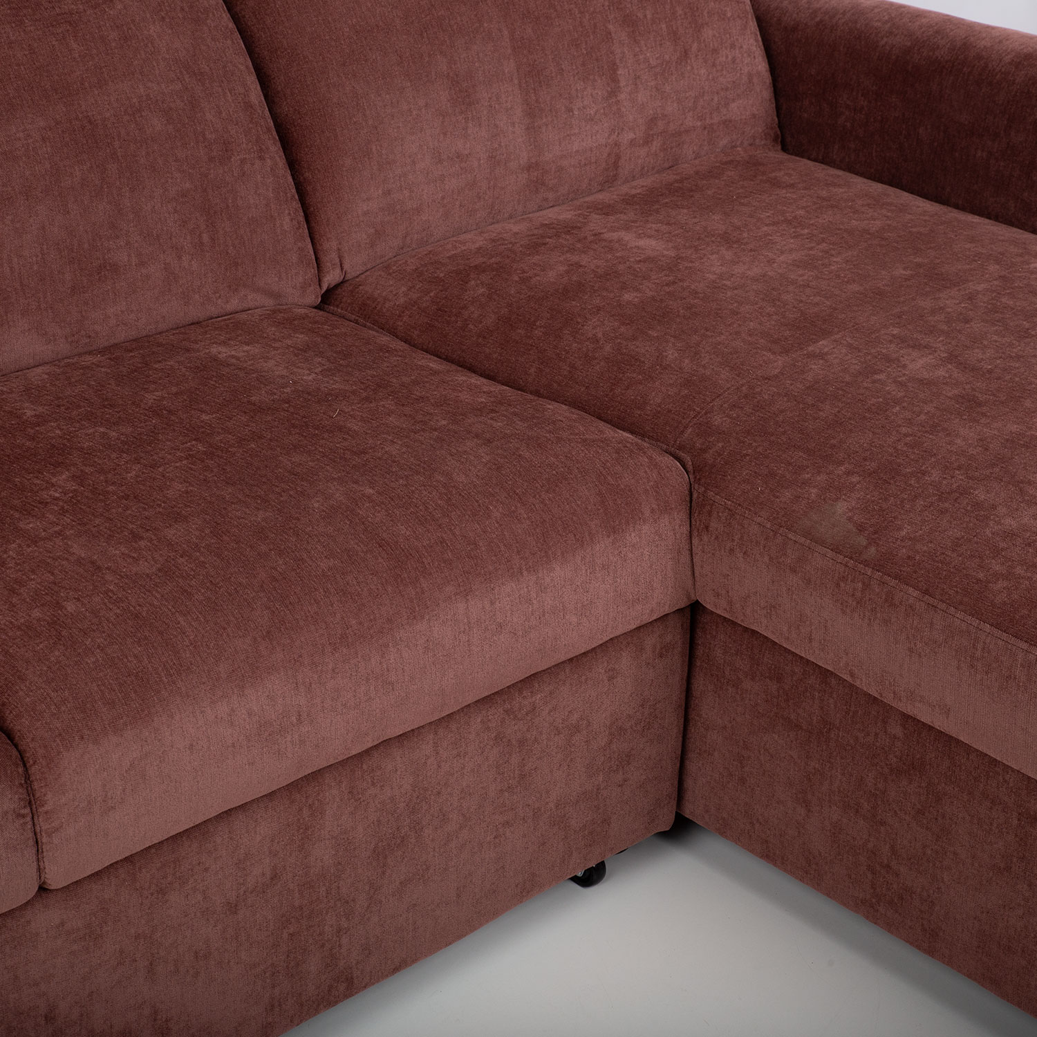 Nurgadiivanvoodi SCALA 244x155/88xH102cm, tumeroosa - Pilt 10