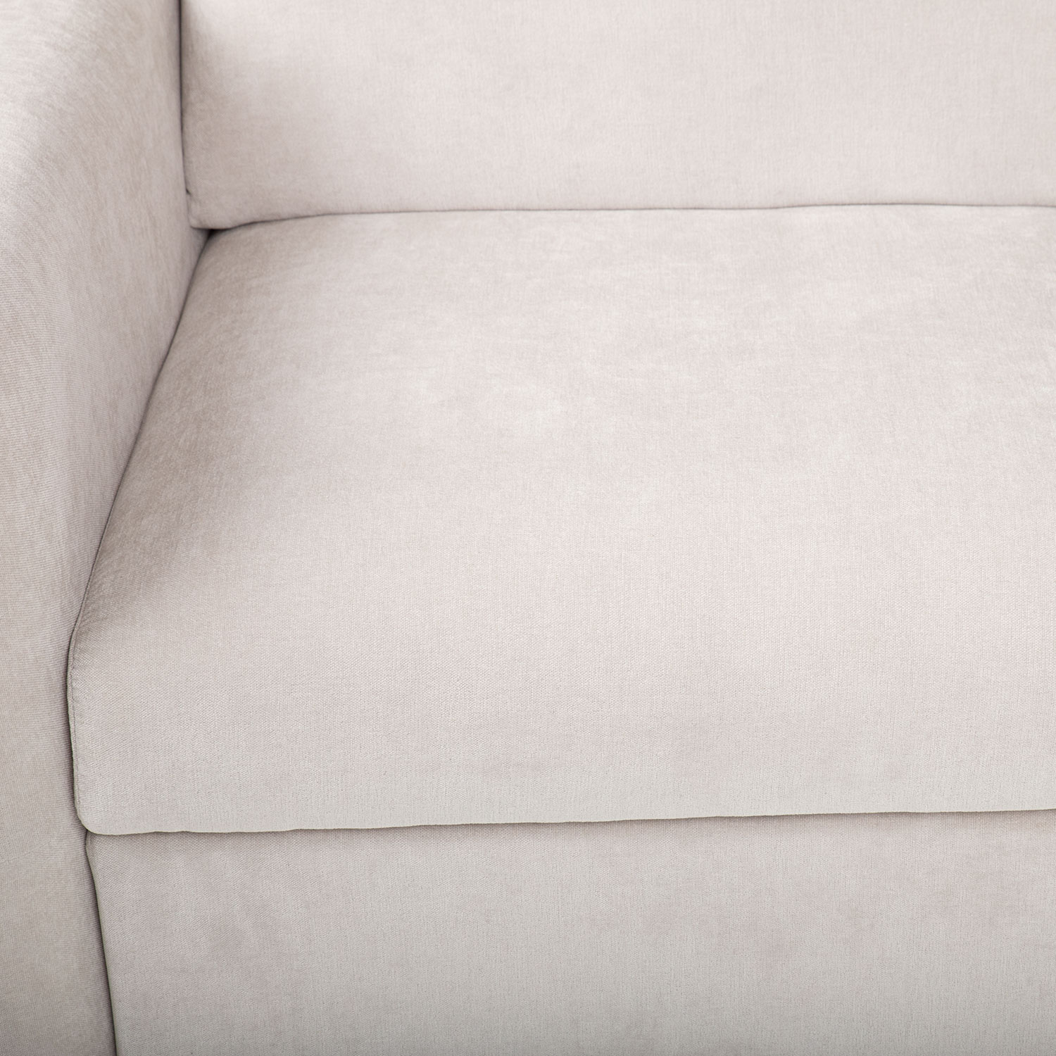 Nurgadiivanvoodi SCALA 244x155/88xH102cm, helehall - Pilt 10