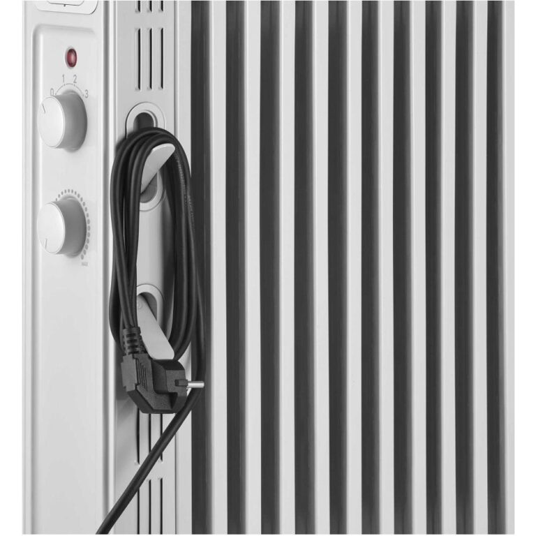 Õliradiaator Sencor SOH3413WH, valge - Pilt 4