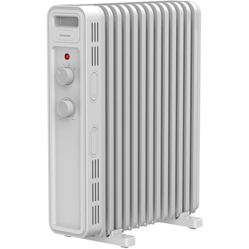 Õliradiaator Sencor SOH3413WH, valge