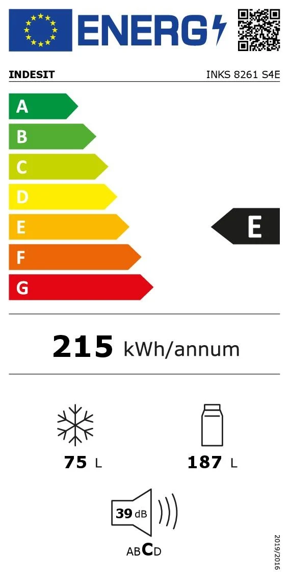 Külmik Indesit INKS8261W4E - Pilt 4