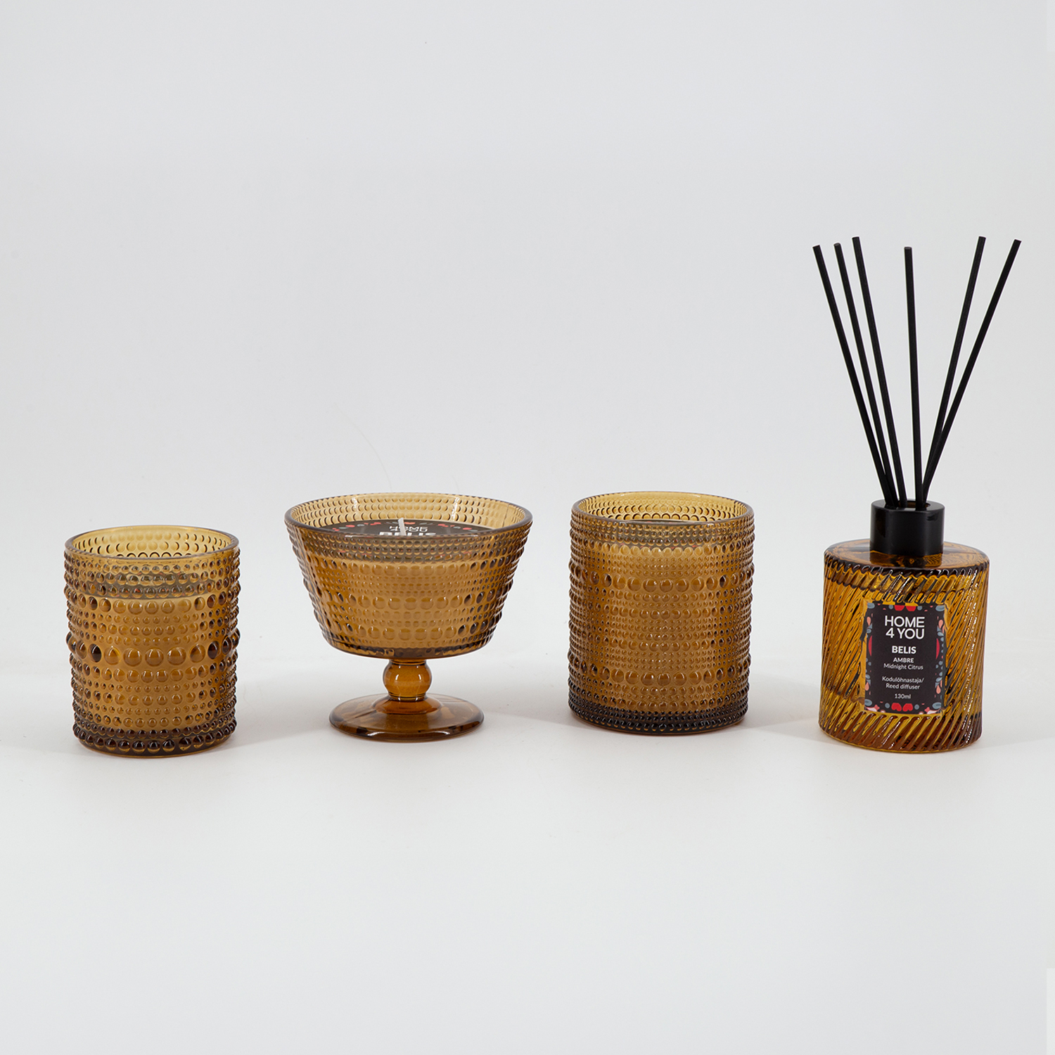 Kodulõhnastaja BELIS AMBRE 130ml, Midnight Citrus
