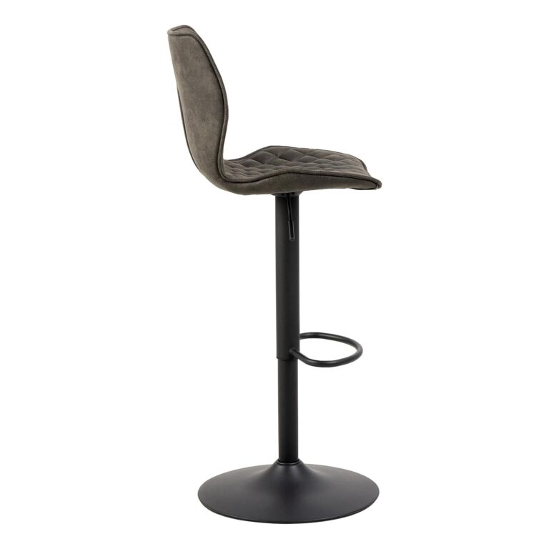 Baaritool NAOMI tumehall, 45,5x50,5xH116cm - Pilt 3