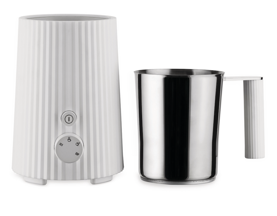 Piimavahustaja Plisse Alessi MDL13W, valge