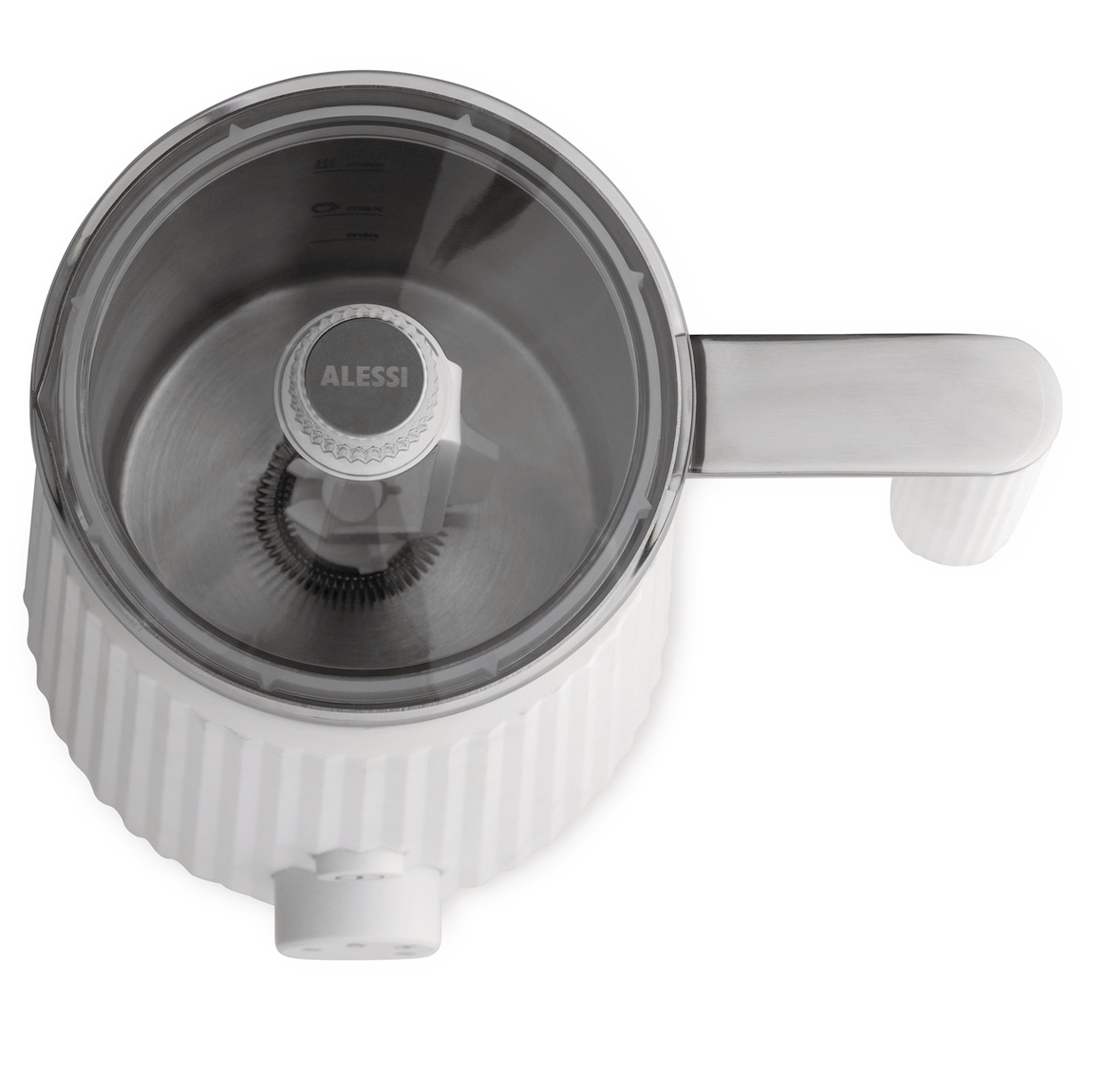 Piimavahustaja Plisse Alessi MDL13W, valge