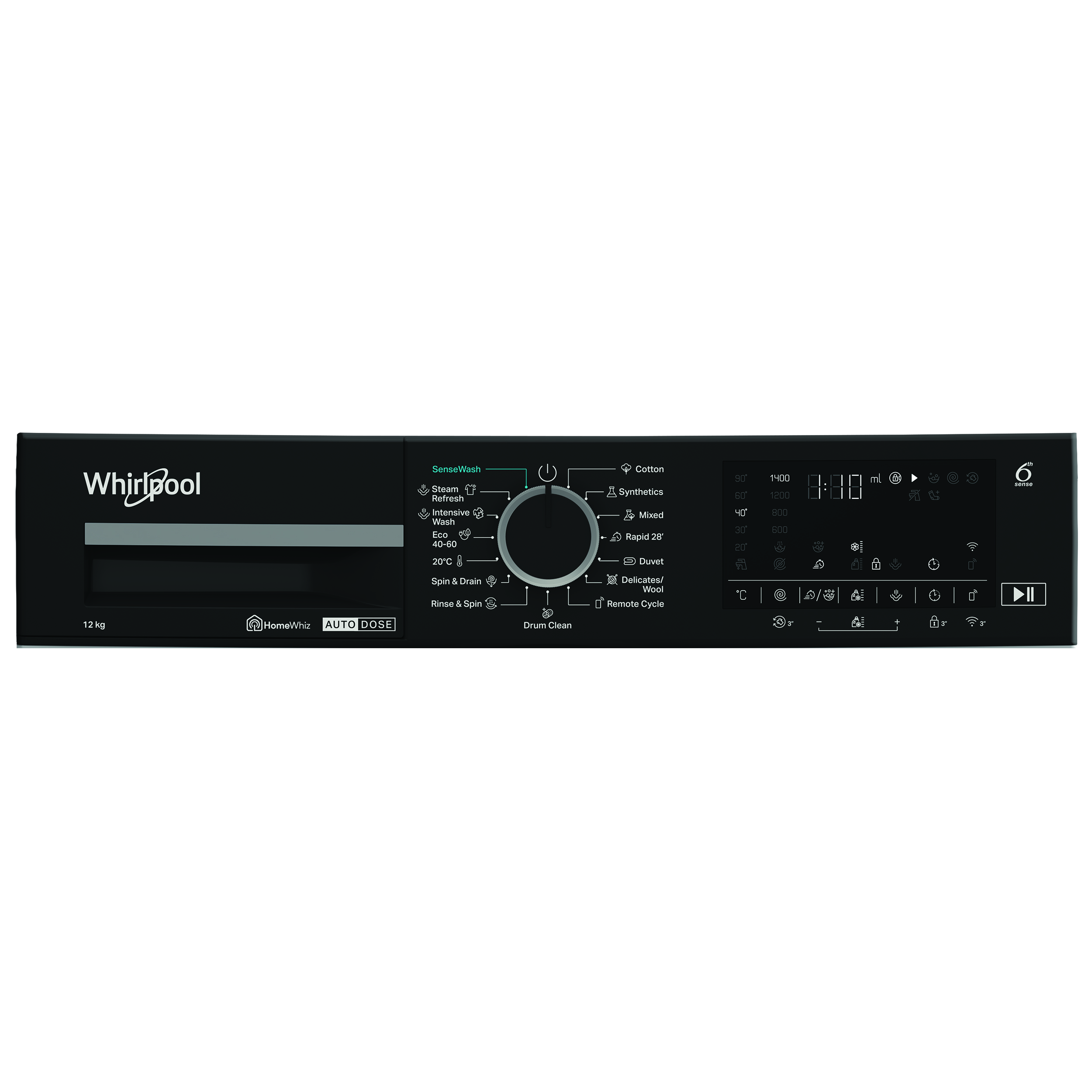Eestlaetav pesumasin Whirlpool WPM27WADSEE