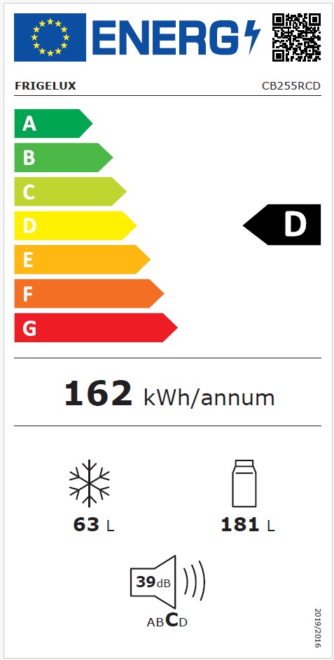 Retrokülmik Frigelux CB255RCD, beež - Pilt 2