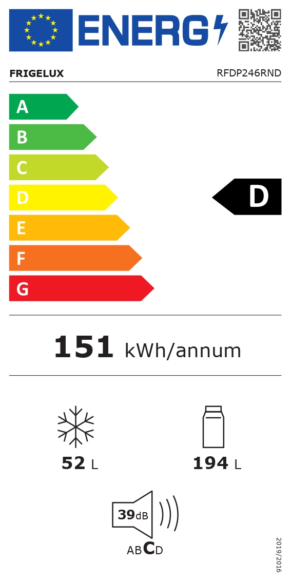Retrokülmik Frigelux RFDP246RND - Pilt 3