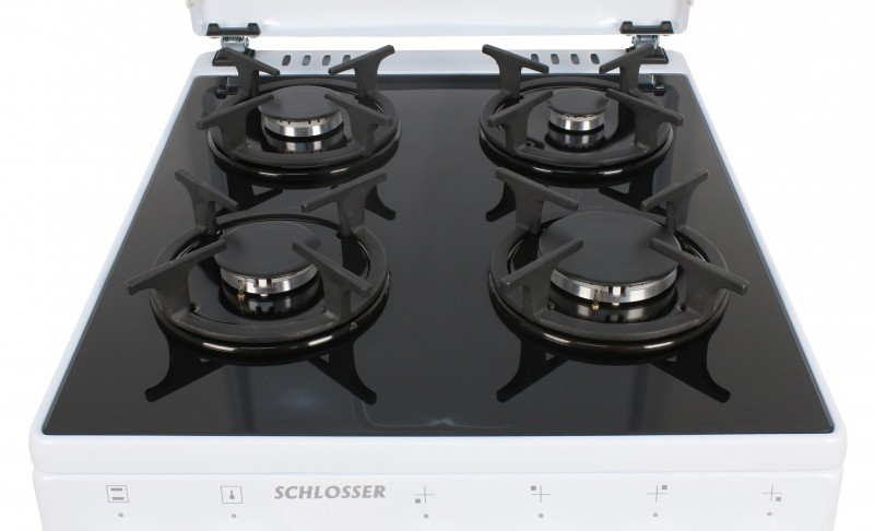 Gaasipliit elektriahjuga Schlosser FS6403MASW