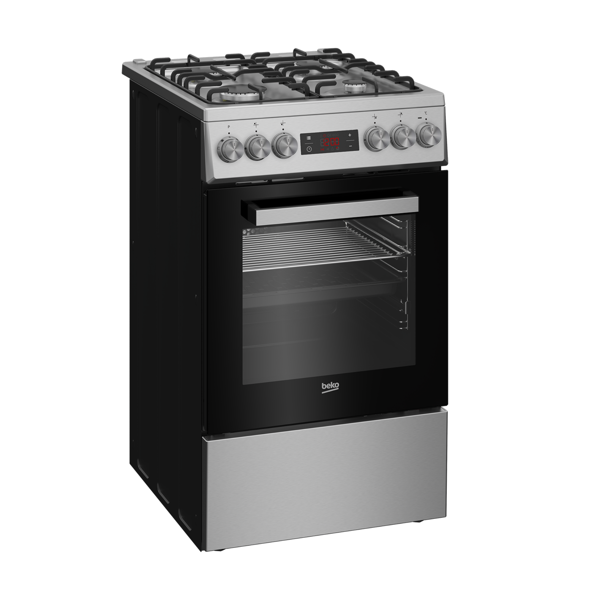 Gaasipliit elektriahjuga Beko FSM52321DXDT