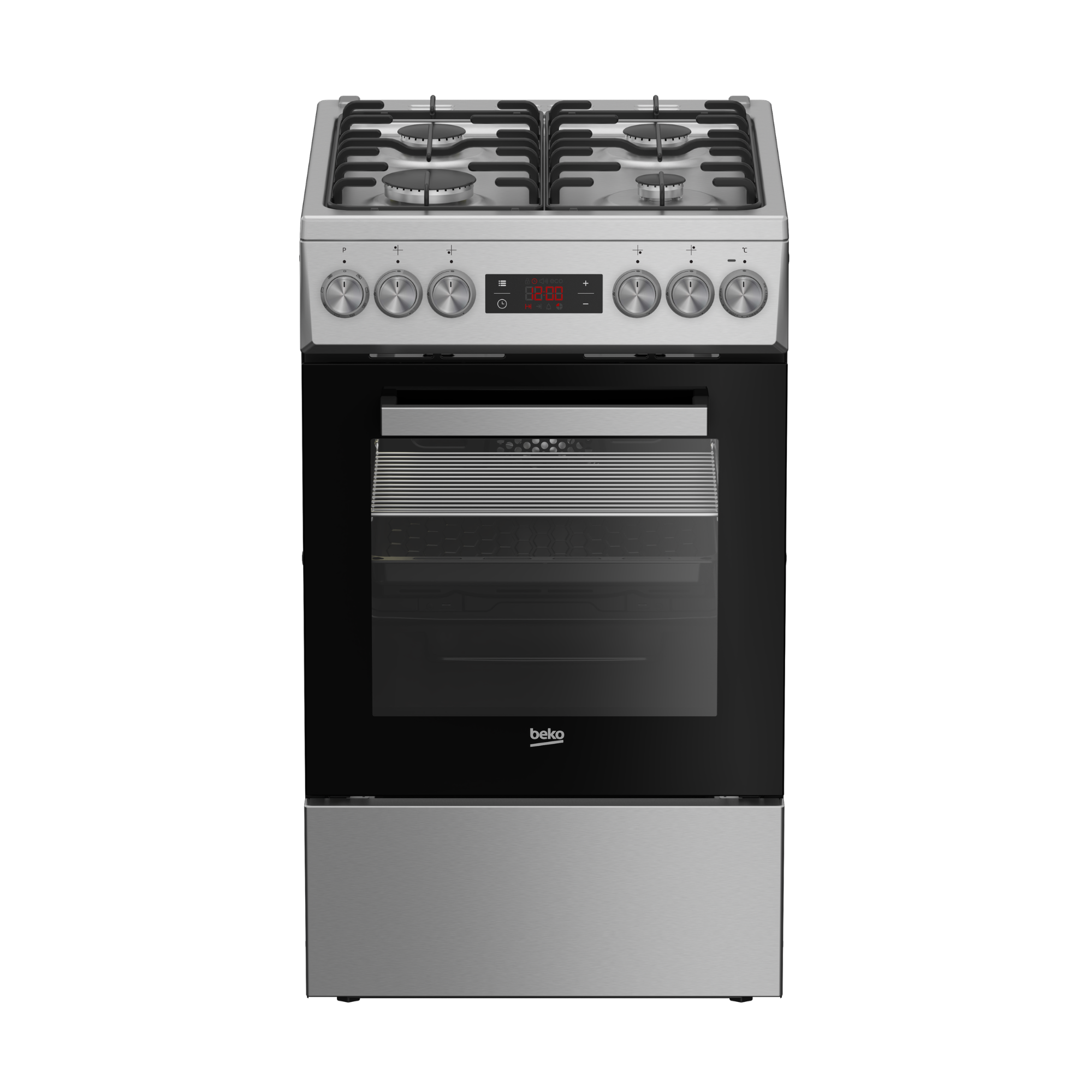 Gaasipliit elektriahjuga Beko FSM52321DXDT