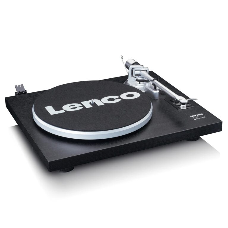 Hi-Fi vinüülplaadimängija väliste kõlaritega Lenco LS500BK must - Pilt 3