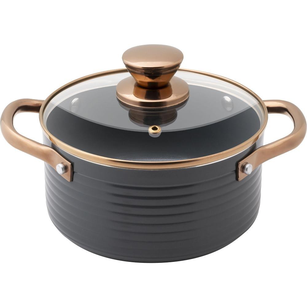 Pott klaaskaanega 18cm 1,9l Lamart Orro LT1239