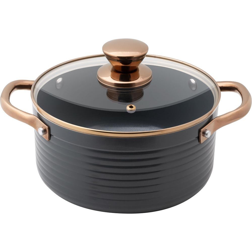 Pott klaaskaanega 20cm 2,8l Lamart Orro LT1240