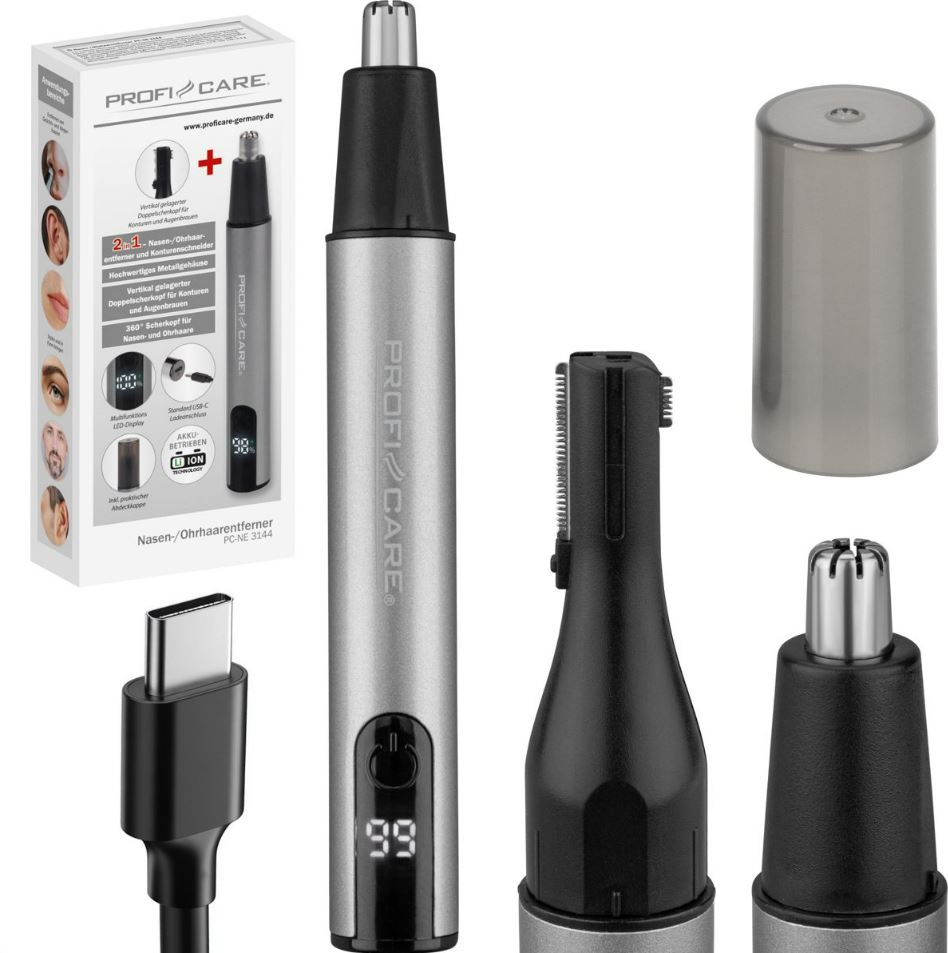 Nina- ja kõrvakarva trimmer Proficare PCNE3144