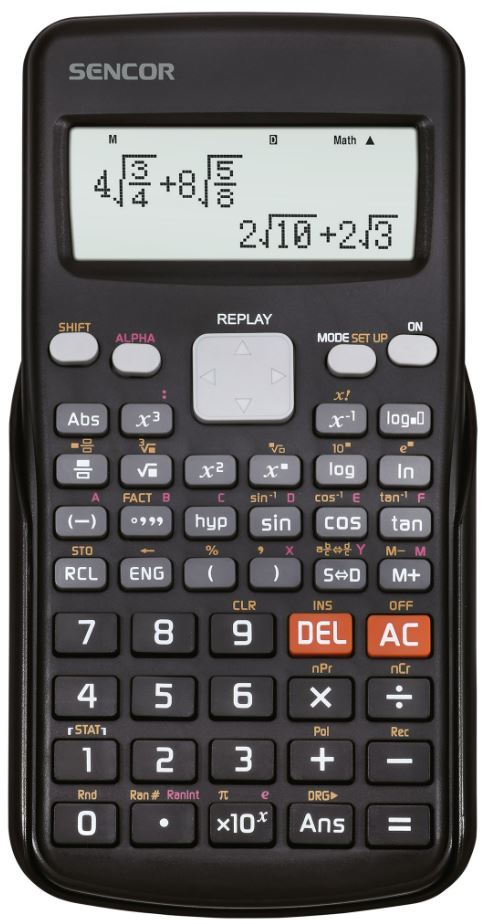 Koolikalkulaator Sencor SEC190