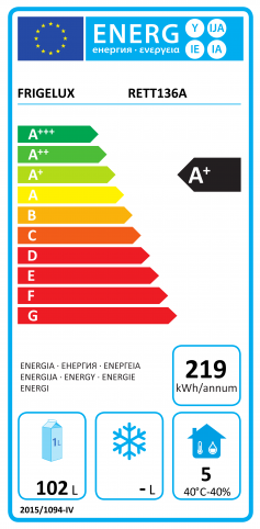 Õuekülmik Frigelux RETT136A - Pilt 6