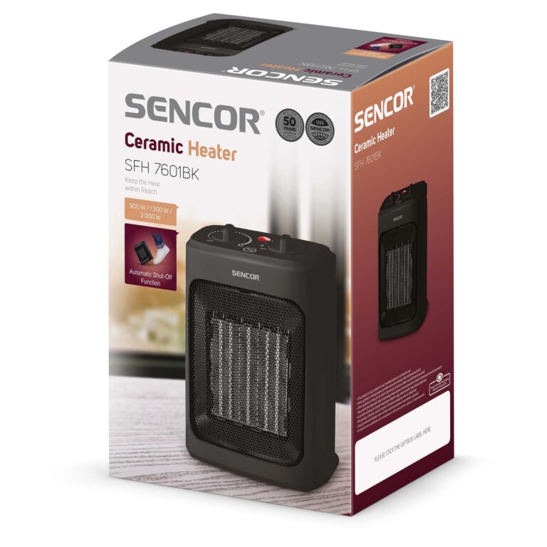 Keraamiline kütteseade Sencor SFH7601BK - Pilt 6