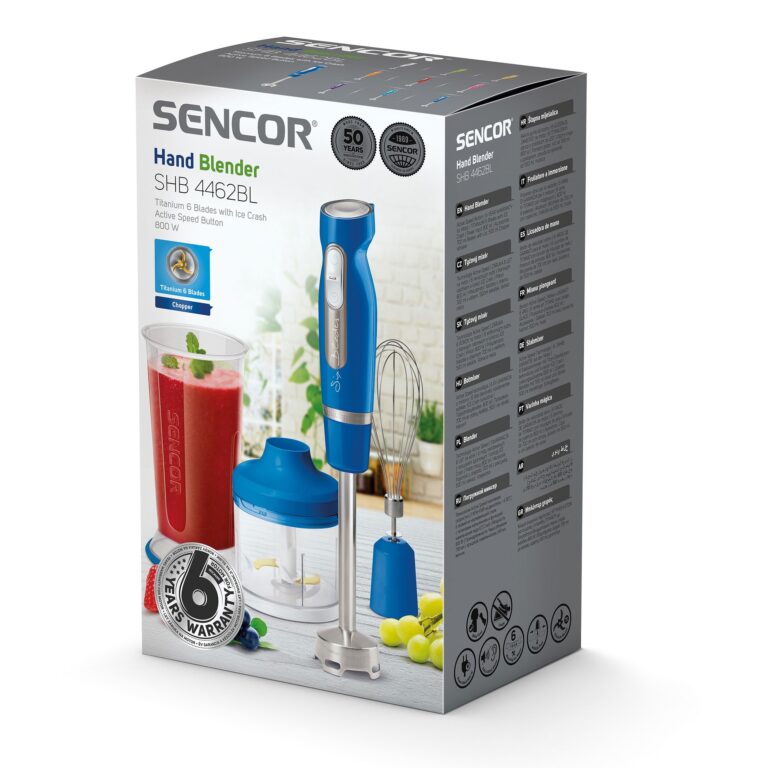 Saumikser Sencor SHB4462BLEUE3, sinine - Pilt 6