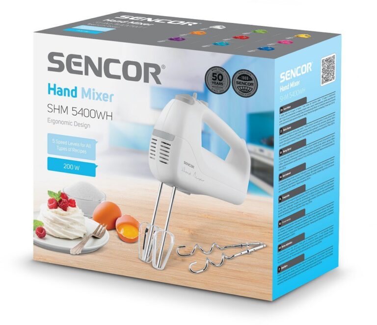 Mikser Sencor SHM5400WH, valge - Pilt 3