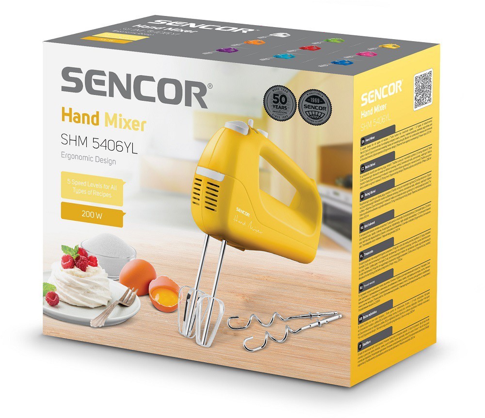 Mikser Sencor SHM5406YL, kollane