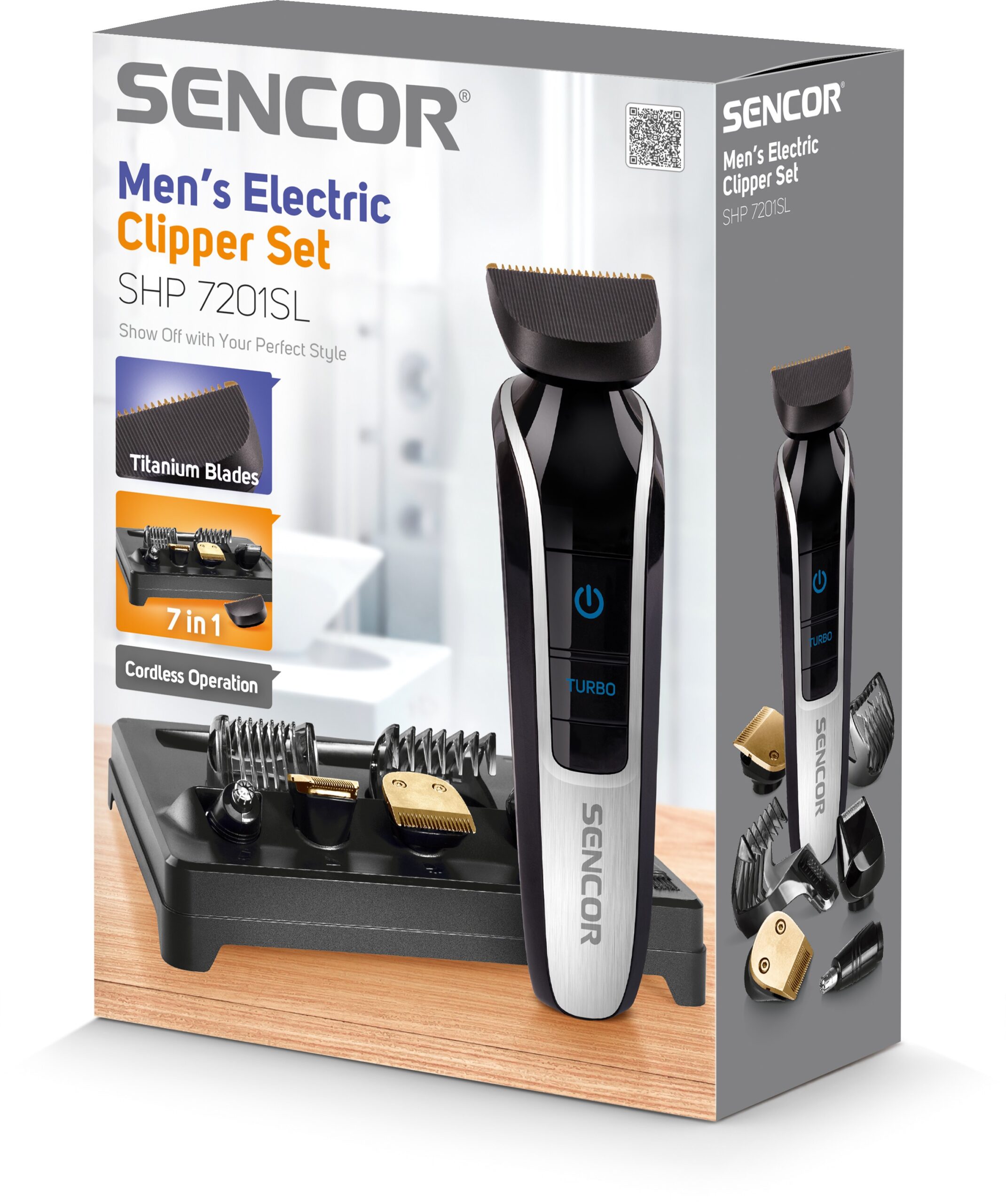 Juukse- ja habemetrimmer Sencor SHP7201SL