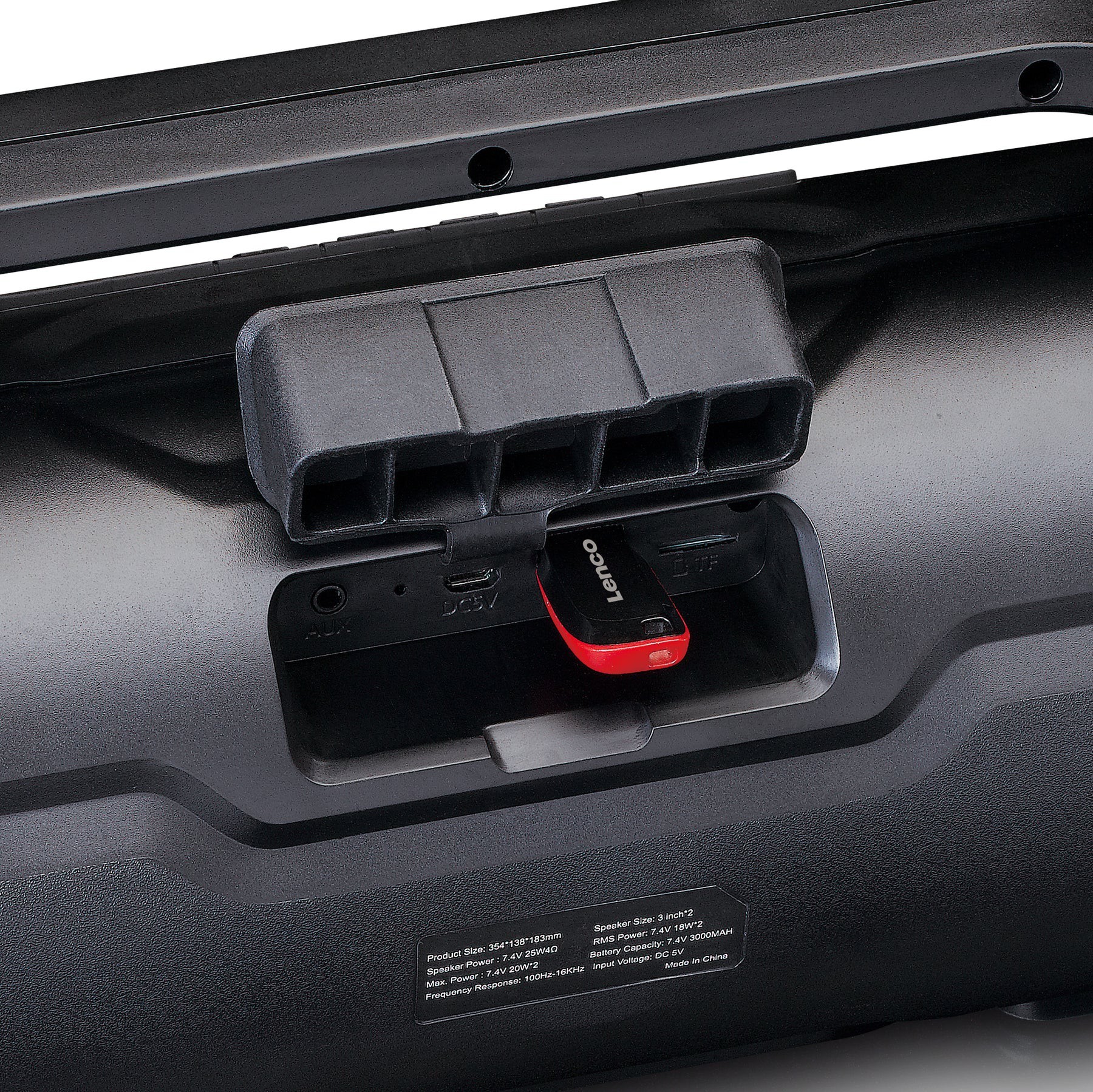 Bluetooth kõlar Lenco SPR070BK