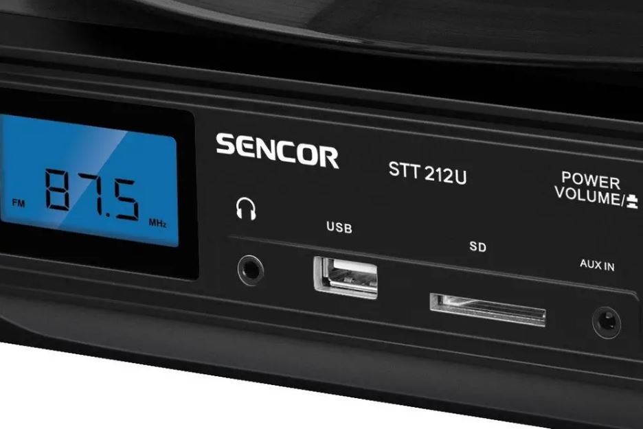 Vinüülplaadimängija 2 kõlariga Sencor STT212U - Pilt 3