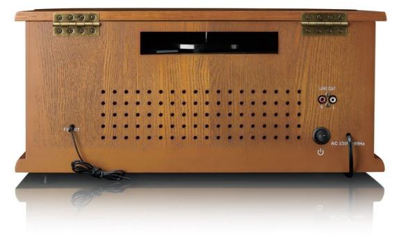 Retro-muusikakeskus vinüülplaadi- ja kassetimängijaga Lenco TCD2551WD - Pilt 8
