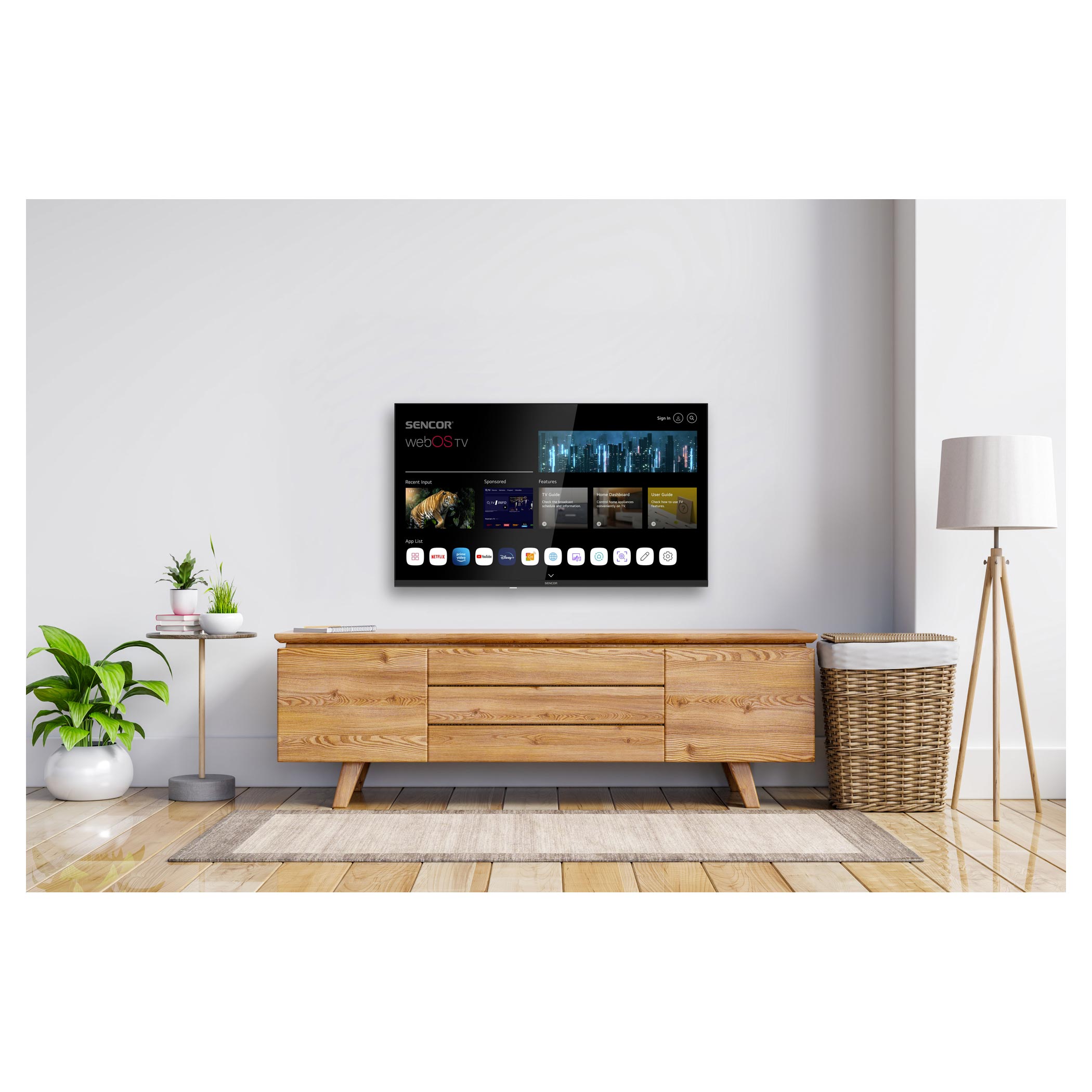 LED-teler 32" Sencor SLE32S803B - Pilt 5